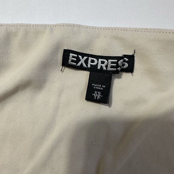 Express Skirt Womens Aztec Print Sequin Mini Size XS Elastic Waist Western Boho - Picture 6 of 8